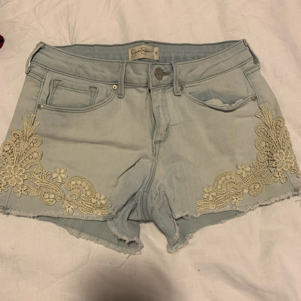 Jessica Simpson Lace detail shorts